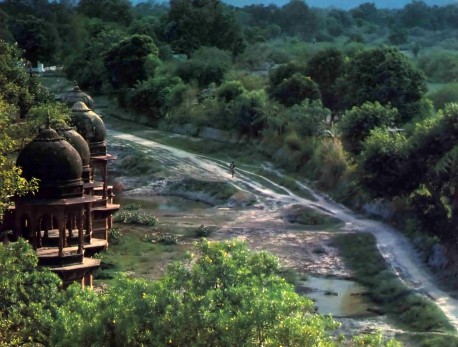 The Vrindavan Parikrama Path -- 1974.