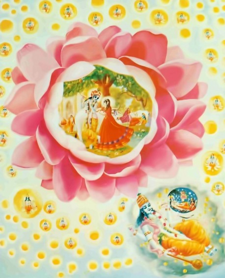 Original Srimad Bhagavatam cover artwork