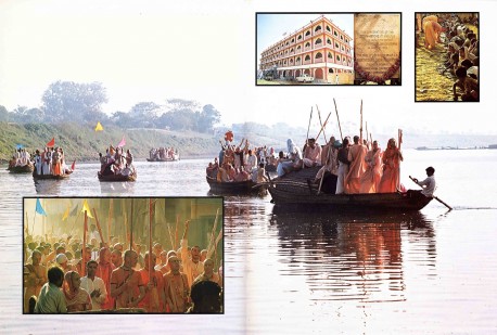 Sridharma Mayapur -- A Holy Pilgrimage by ISKCON devotees. 1975.