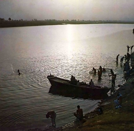 The River Yamuna, Vrindavan 1975.