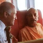 United Airlines Captain inquires about Krishna consciousness from Srila Prabhupada during flight from Philadelphia to Berkeley. 1975.