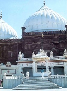 Temple at Krishna's birth place in Mathura, India.