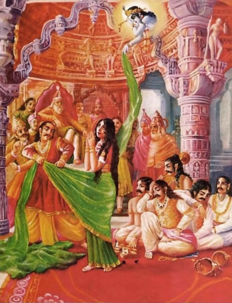 Draupadi's endless sari