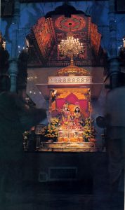 ISKCON New Dwarka, Los Angeles Temple Deities, 1976.