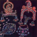 Radha Krishna Deity Crowns made by ISKCON devotee 1976.