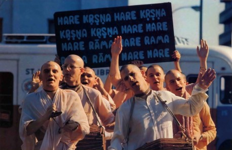 ISKCON Devotees Chant Hare Krishna in St. Louis, Missouri, 1977