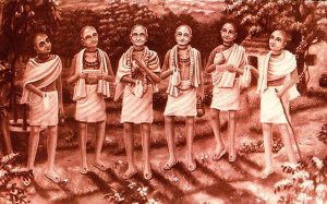 The Six Gosvamis of Vrndavana