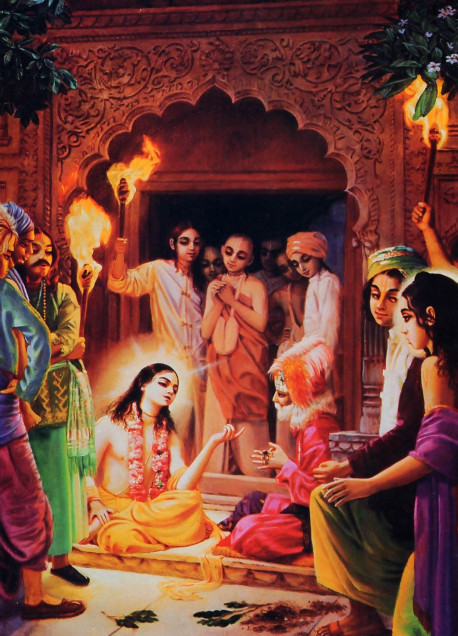 Lord Caitanya, by His logic, scriptural evidence, and charisma, was able to convince Chand Kazi to chant Hare Krsna.