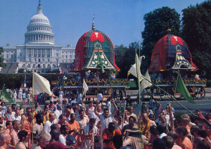 The ancient Festival of the Chariots, known in India as Ratha-yatra, brightens the U.S. Capitol