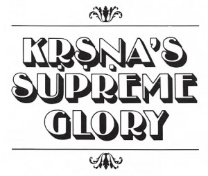 Krishna's Supreme Glory