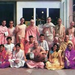 ISKCON Devotees at First Hare Krishna Temple, 26 2nd. Ave. New York City.