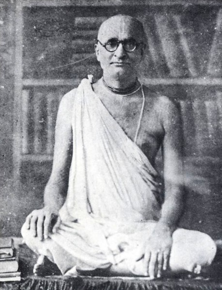 Srila Bhaktisiddhanta Sarasvati Gosvami Maharaja, the spiritual master of His Divine Grace A. C. Bhaktivedanta Swami Prabhupada and the foremost scholar and devotee in the recent age.