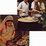 Cooking and offering Prasadam