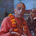 Srila Prabhupada in Vrndavana. Preaching in Lord Krishna's holy city.