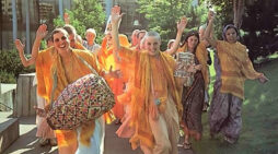 ISKCON Devotees Celebrate after Favorable Court Decision. Los Angeles 1975. ISKCON News: Courts Rule in Favor of Krishna!