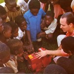 ISKCON's farm community in the village of Kilifi, just north of Mombasa,Africa. 1974.