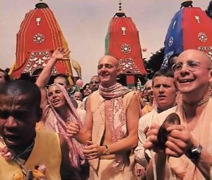 You can be sure that the devotees will take care of chanting and dancing to the Hare Krishna mantra, and that thousands more will join in.  - 1977
