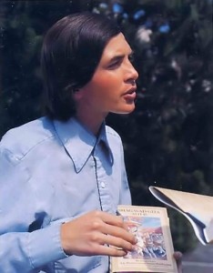 Madhava dasa ISKCON Book Distributor with wig 1977