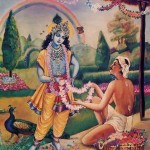 By surrendering to Lord Krishna, the soul evolves to the pinnacle of consciousness pure love of God.