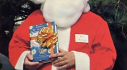 Chant and be happy… Hare Krishna’s as Santa?