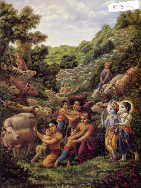 The Stealing Of the Boys and Calves by Lord Brahma
