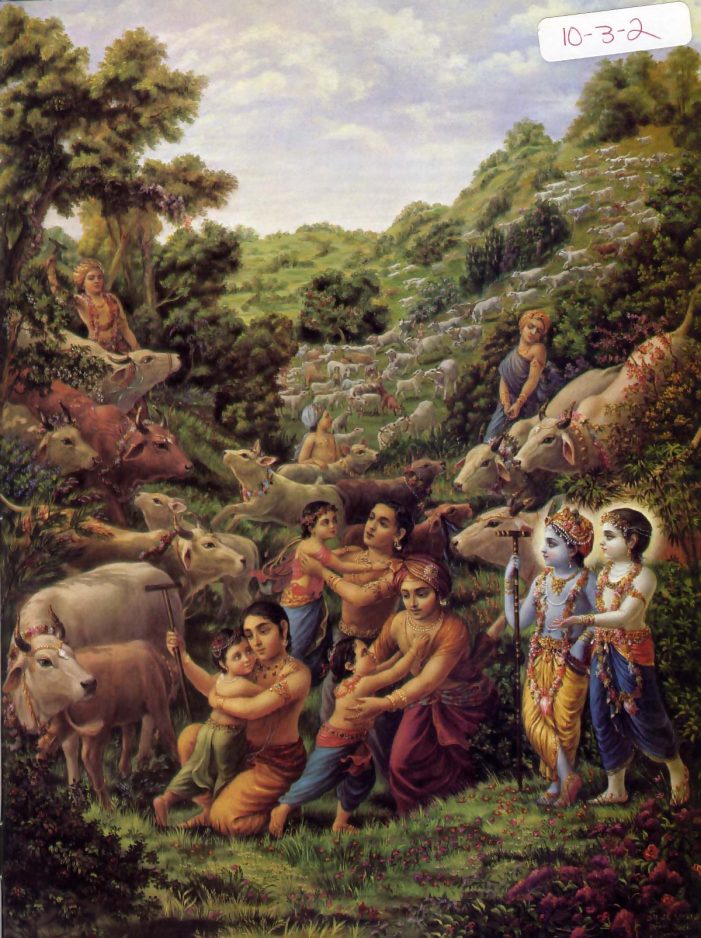 The Stealing Of the Boys and Calves by Lord Brahma