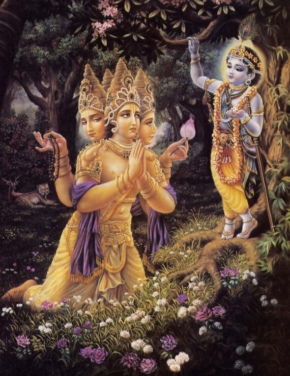 The Prayers Of Lord Brahma