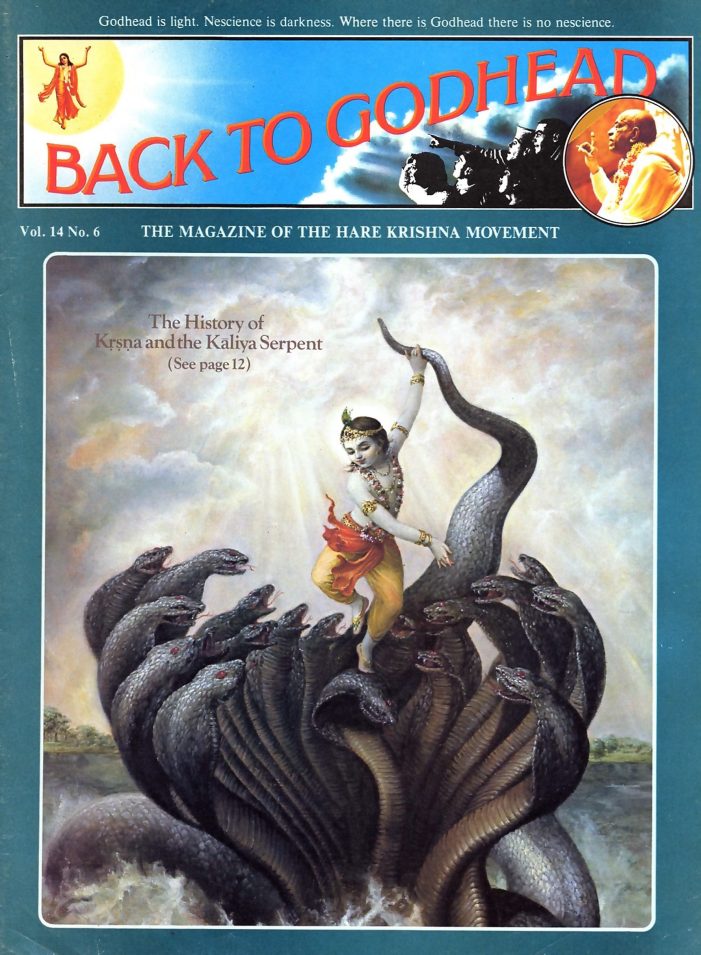 Back To Godhead June 1979 PDF Download