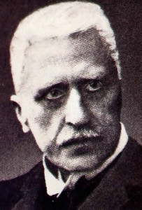 Theologian Rudolf Otto (1869-1937). author of The Idea of the Holy.