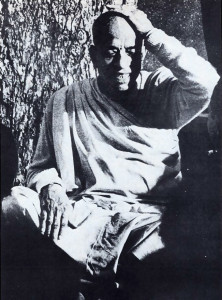 Srila Prabhupada as he appeared inside The East Village Other, in the article describing his first chanting session in Tompkins Square Park.