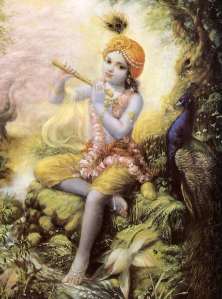 Not an impersonal force or void, the Absolute Truth is a person: Krsna the Supreme Personality of God head. Those who worship Him wit h faith and love return to His supreme planet and enjoy an eternal life of bliss a d knowledge.