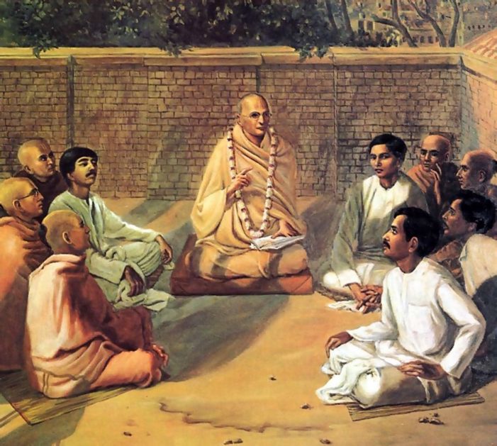 Srila Prabhupada Meets His Guru