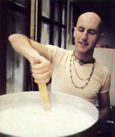 simply stirring up a pot of sweetened milk