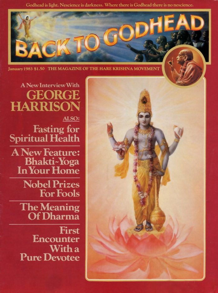 Back To Godhead January 1983 PDF Download