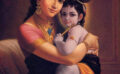 Krishna is God, Even on the Lap of His Mother