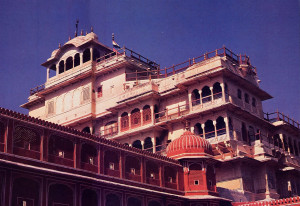 Jai Singh, from his royal quarters in the City Palace of Jaipur, could see his beloved Deity