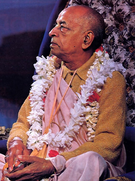 His Divine Grace A. C. Bhaktivedanta Swami Prabhupada, Founder-Acarya of the international Society for Krishna Consciousness, came to America in 1965. at age sixty-nine, to fulfill his spiritual master's request that he teach the science of Krsna consciousness throughout the English -speaking world. In a dozen years he published some seventy volumes of translation and commentary on India's Vedic literature, and these are now standard in universities worldwide. Meanwhile, traveling almost nonstop, Srila Prabhupada molded his international society into a worldwide confederation of asramas, schools, temples, and farm communities. He passed away in 1977 in India's Vrndavana, the place most sacred to Lord Krsna. His disciples are carrying forward the movement he started.