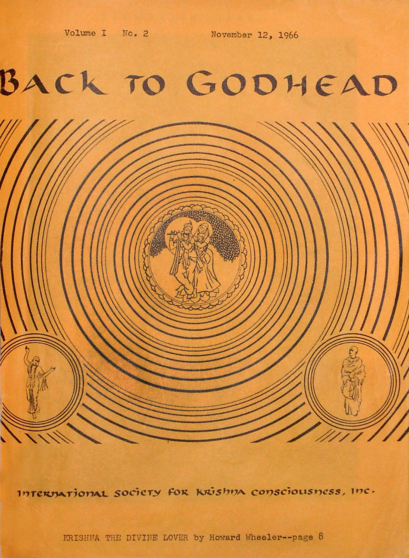 Back To Godhead Volume 1 No.2, 1966 PDF Download – Back To Godhead