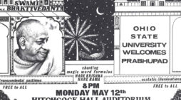 Ohio State University Welcomes Prabhupada