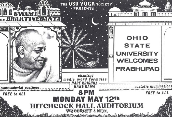 Ohio State University Welcomes Prabhupada