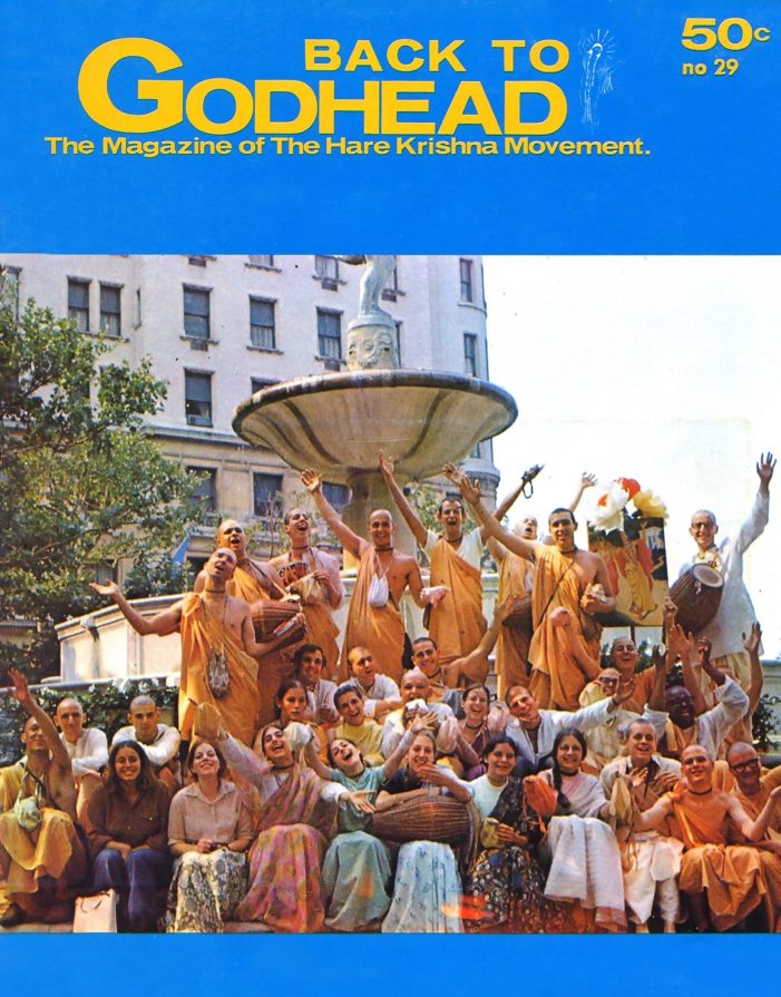 Back to Godhead Vol 29, 1969 PDF Download