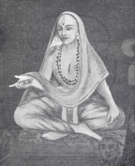 Srila Vyasatirtha appeared in the Fifteenth Century in India. His place in the disciplic succession of Krsna consciousness is as flowers: He was the guru of Laksmipati, who was the guru of Madhavendra Puri, who was the guru of Isvara Puri, who was the guru of Lord Caitanya Mahaprabhu, who distributed love of Krsna to all peoples everywhere through the process of chanting the holy name, Hare Krsna. Vyasatirtha was a great writer, the author of many books, and has been called "the best of the knowers of the perpose of the Vedic scriptures."
