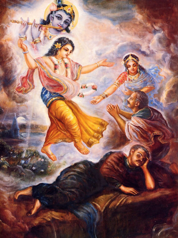 Lord Caitanya Defeats the Great Scholar, Kesava Kasmiri