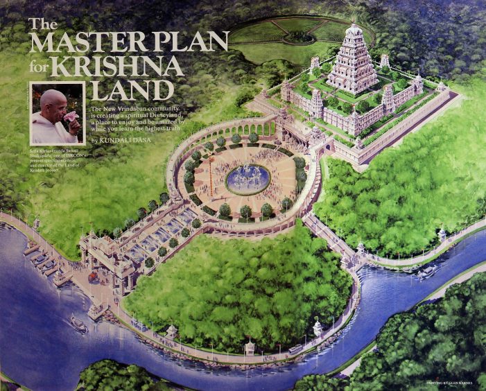 The Master Plan for Krishna Land at New Vrindaban