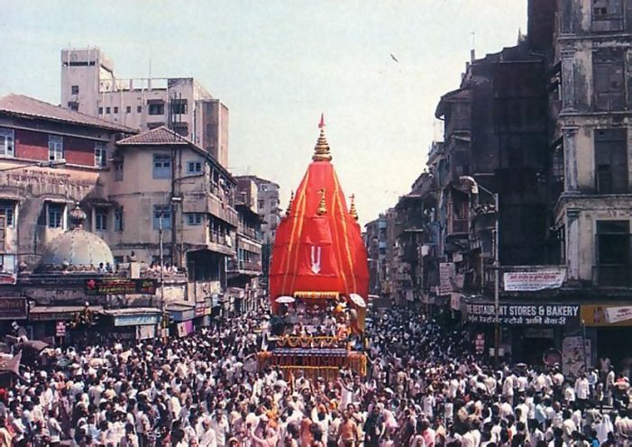 Bombay Ratha-yatra Festival Biggest Ever