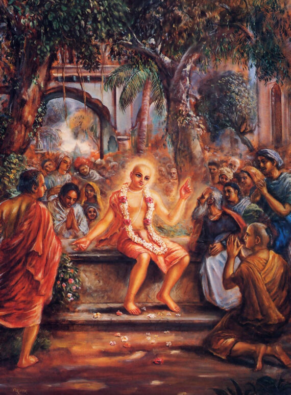 Lord Caitanya Takes Sannyasa
